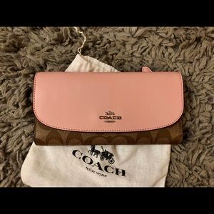 COACH Foldover Wallet
